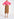 Neon pink loose-fit shirt Faume - seconde main