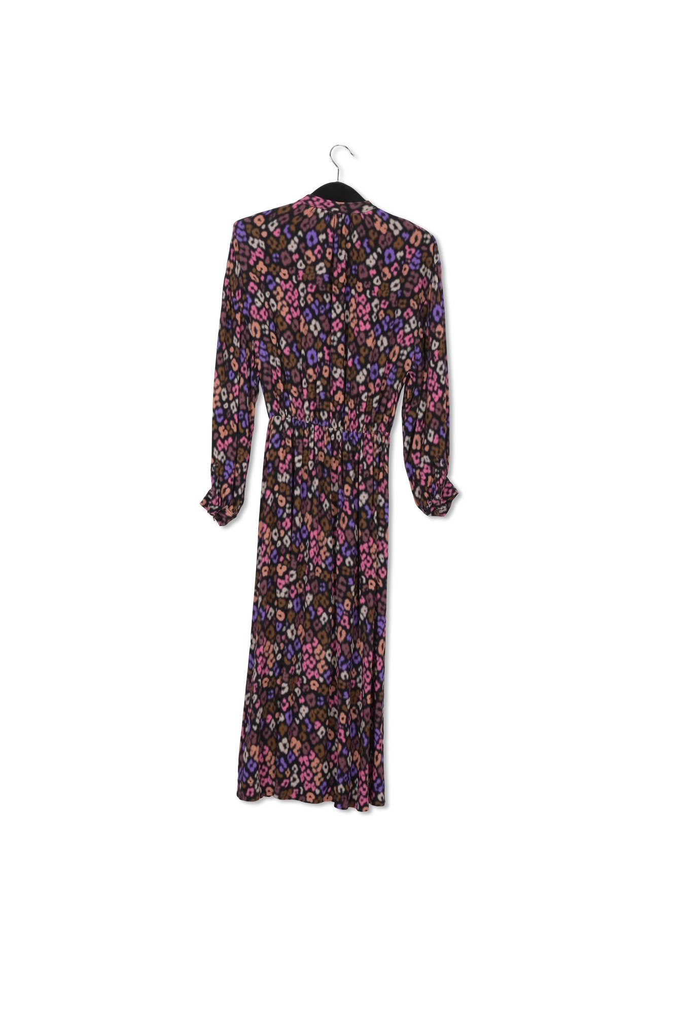 Multicolor leopard print midi-length dress RE—SSENTIEL | Essentiel second hand