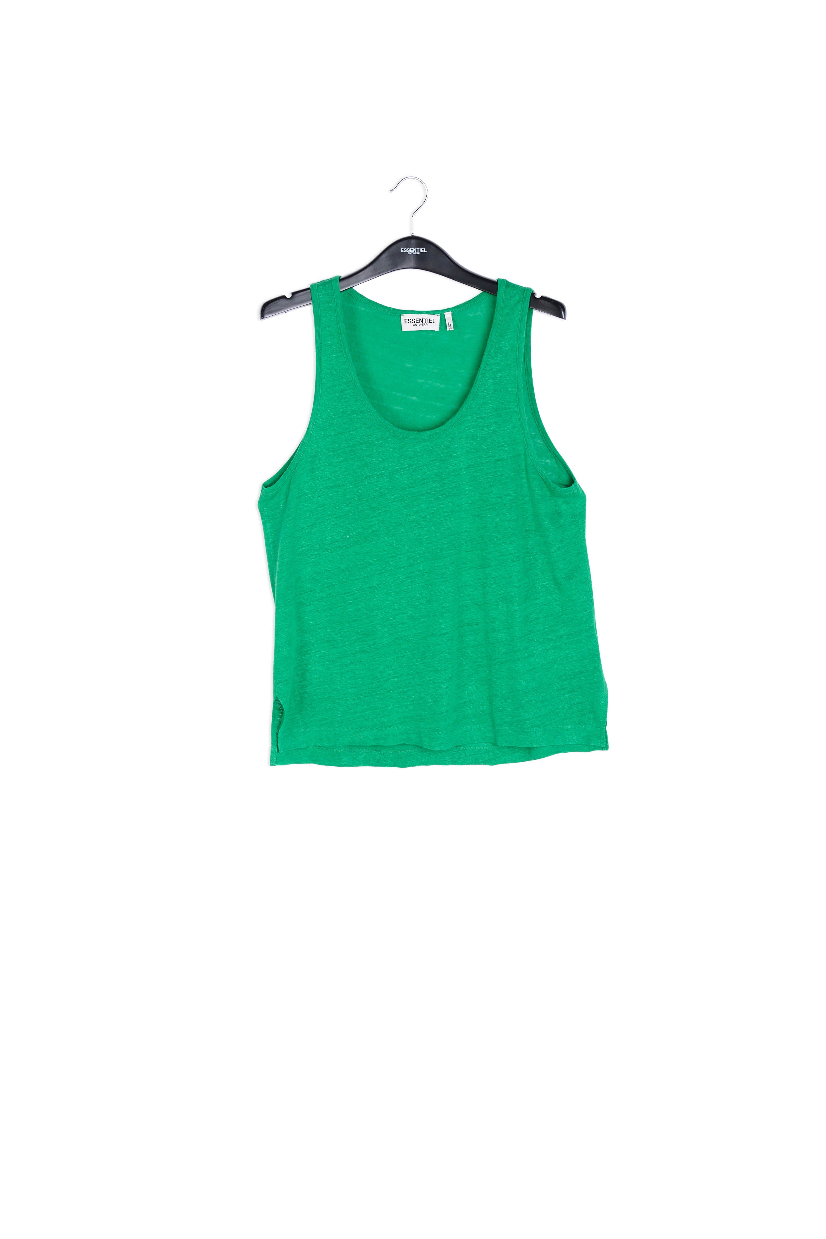 Sleeveless linen top RE—SSENTIEL | Essentiel second hand