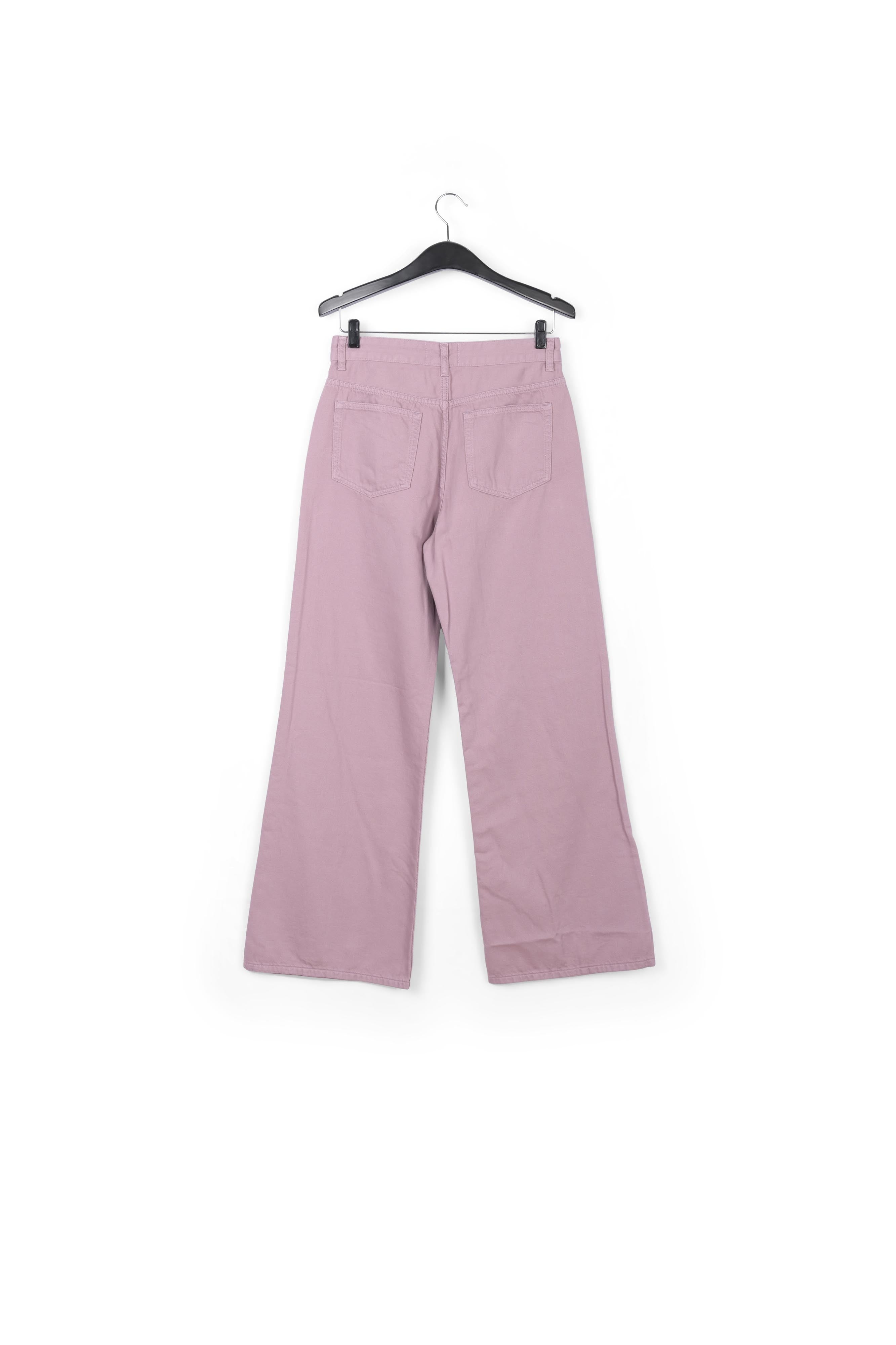 Lila jeans met rechte pijpen RE—SSENTIEL | Essentiel second hand