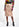 Perzikkleurige midirok met pailletten Faume - seconde main