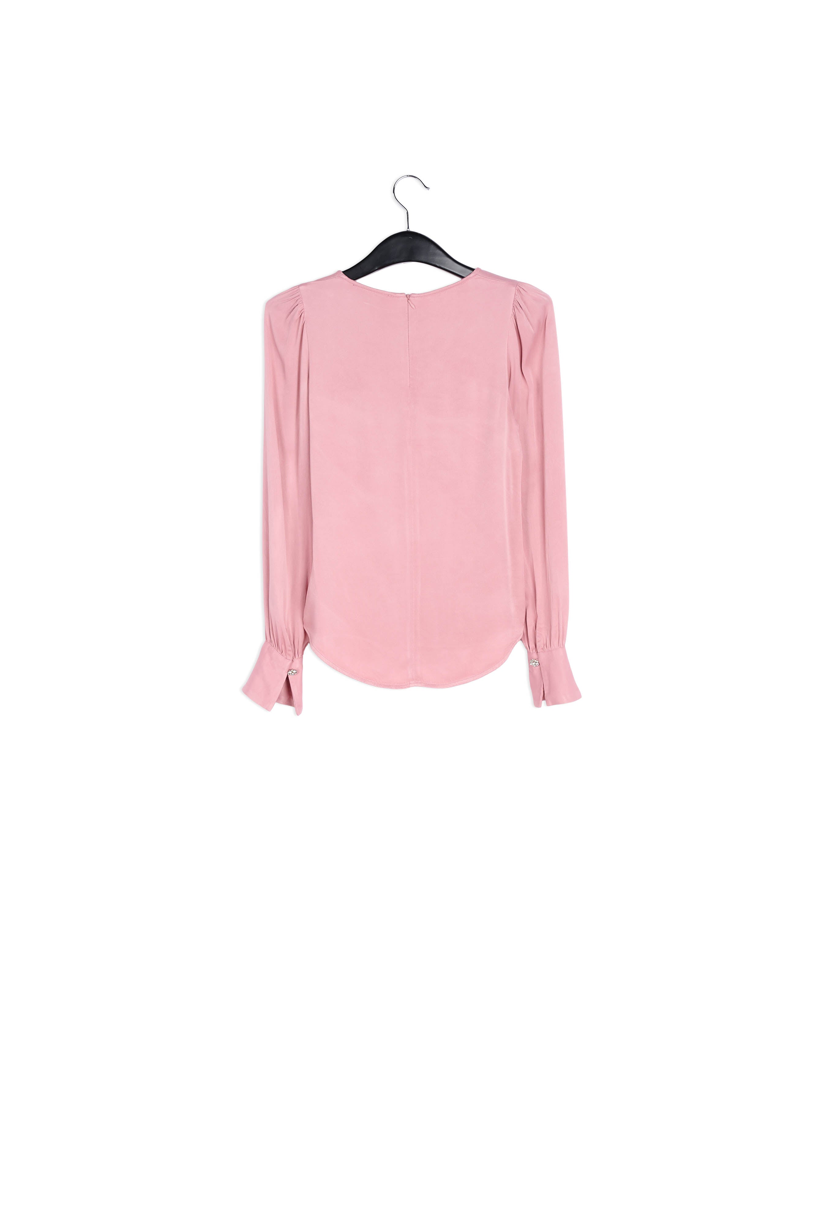 Top satiné rose RE—SSENTIEL | Essentiel second hand