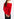 Red off-the-shoulder knit sweater Faume - seconde main