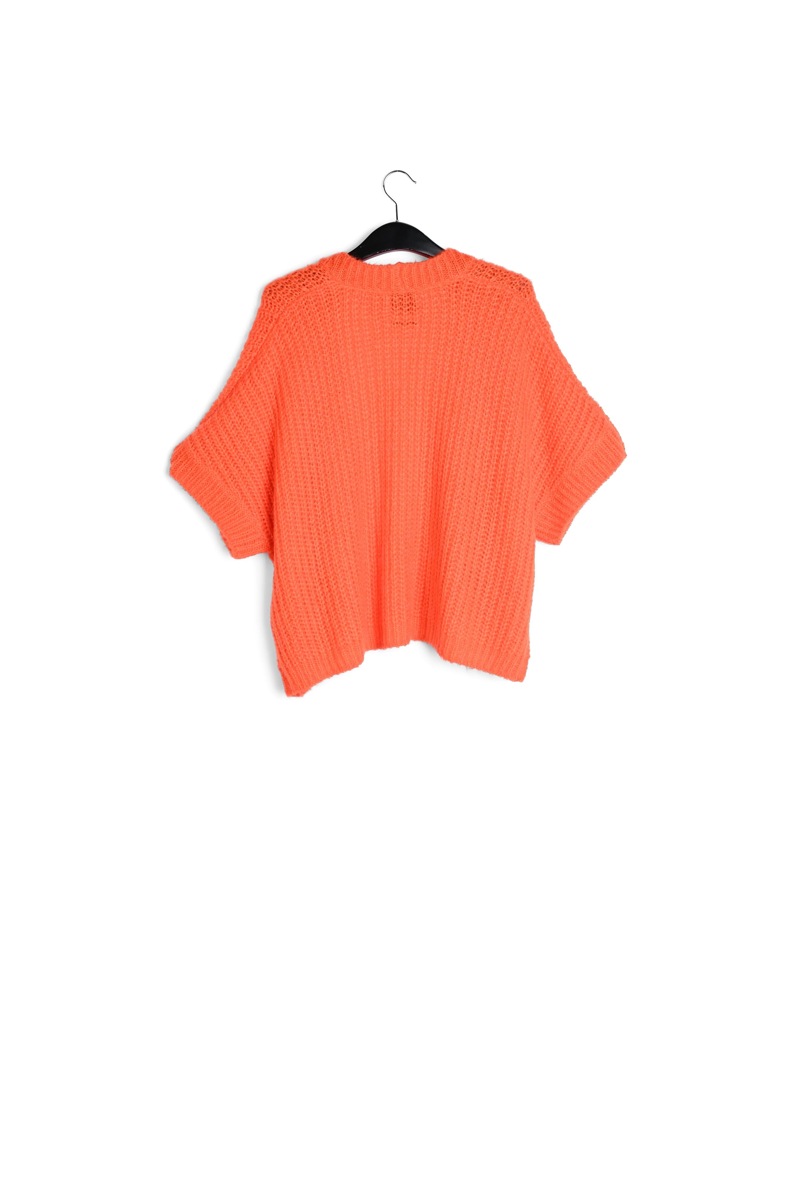 Orange mohair-blend cardigan RE—SSENTIEL | Essentiel second hand