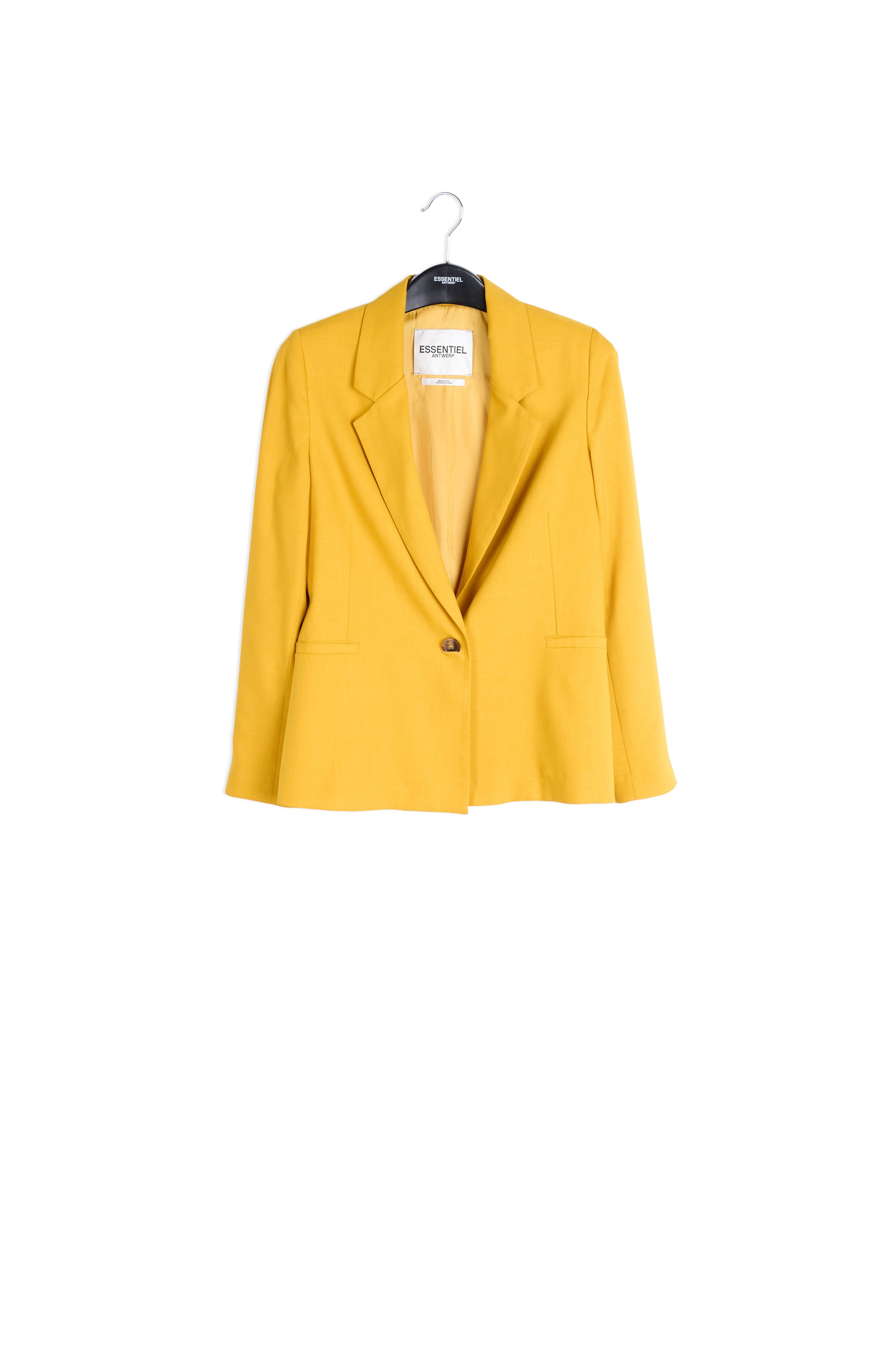 Classic yellow blazer RE—SSENTIEL | Essentiel second hand