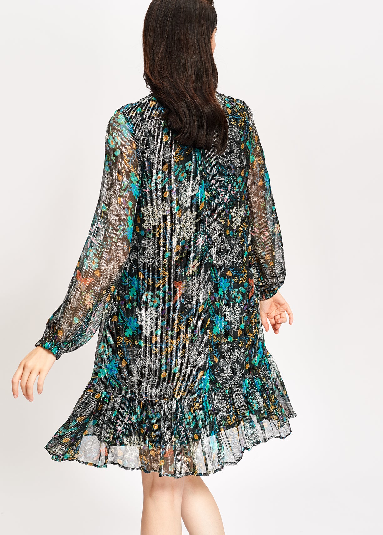 V-neck flounced dress RE—SSENTIEL | Essentiel second hand