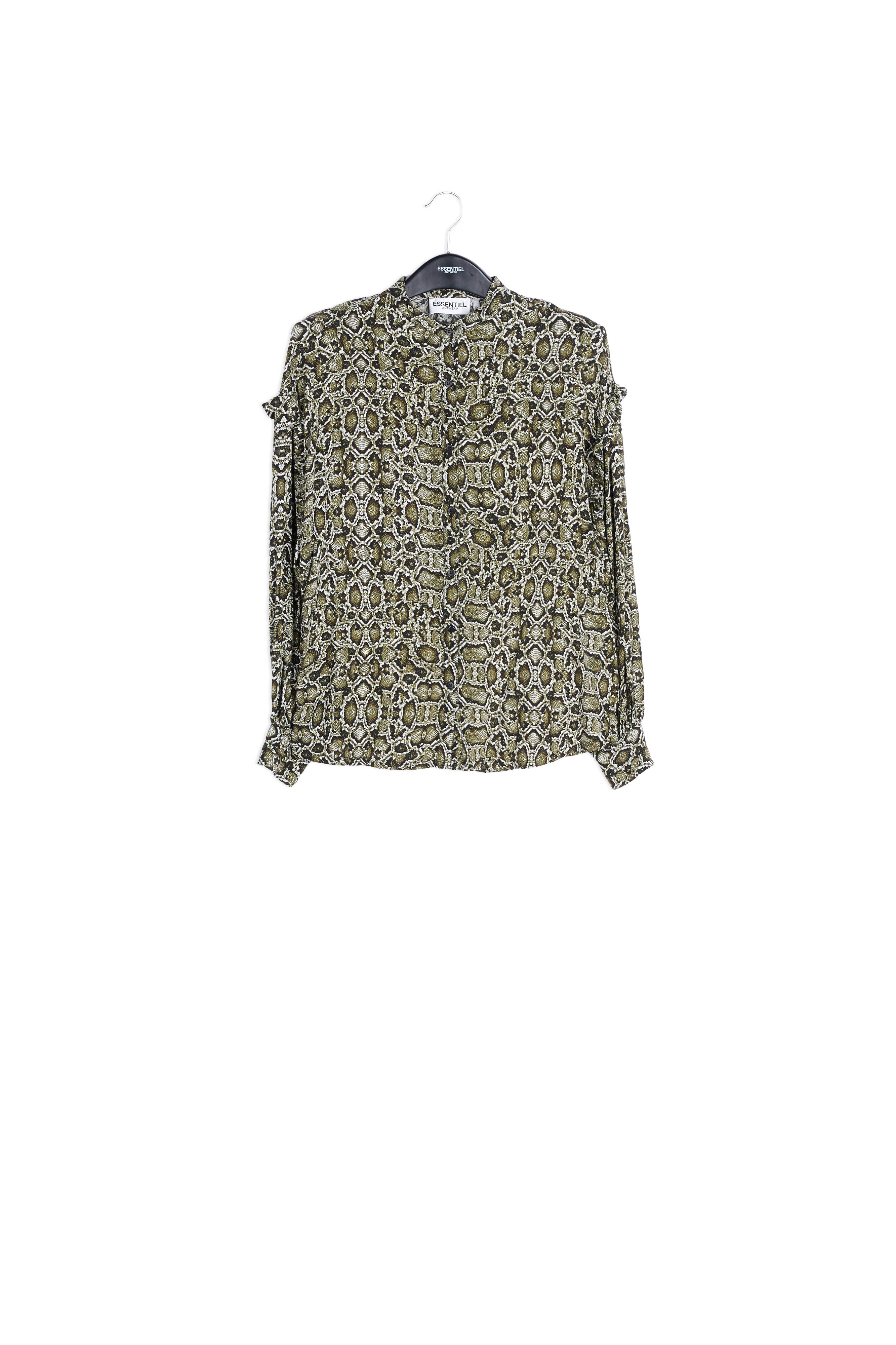 Oversized frilled shirt RE—SSENTIEL | Essentiel second hand