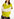 Lime green V-neck short-sleeved sweater Faume - seconde main