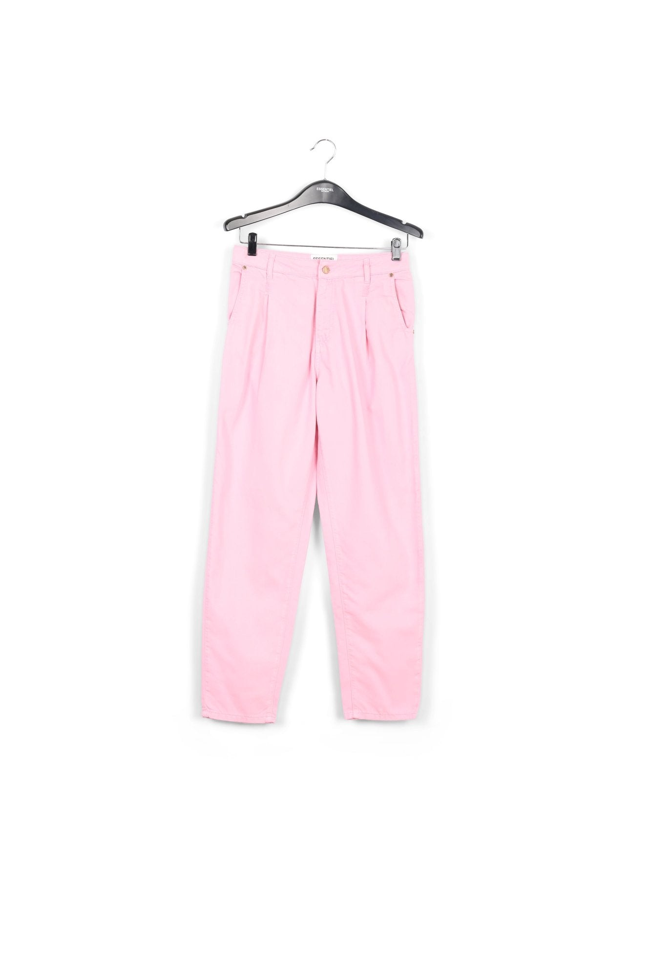Light pink loose-fit denim pants RE—SSENTIEL | Essentiel second hand