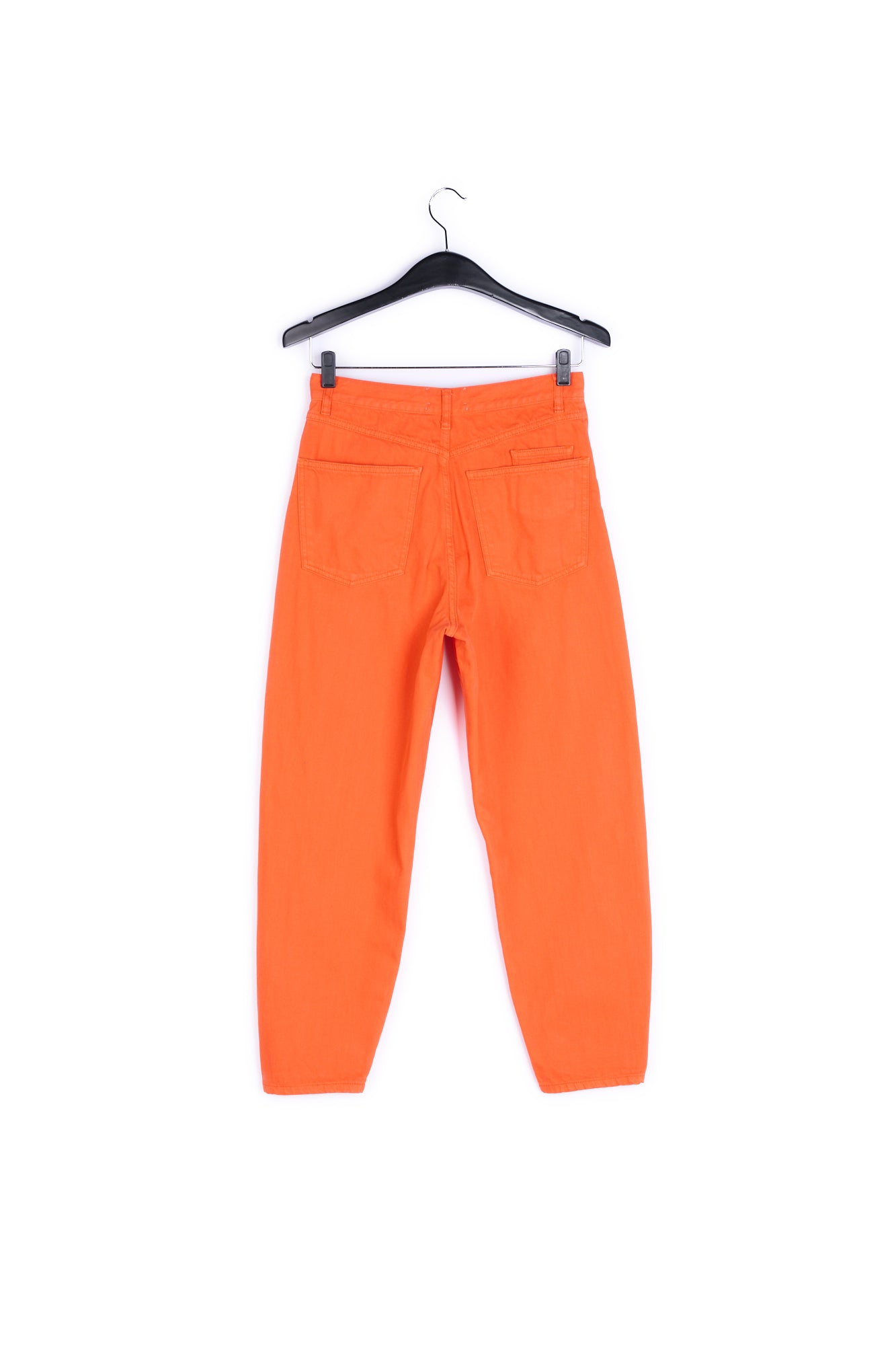 Orange high-waisted loose-fit jeans RE—SSENTIEL | Essentiel second hand