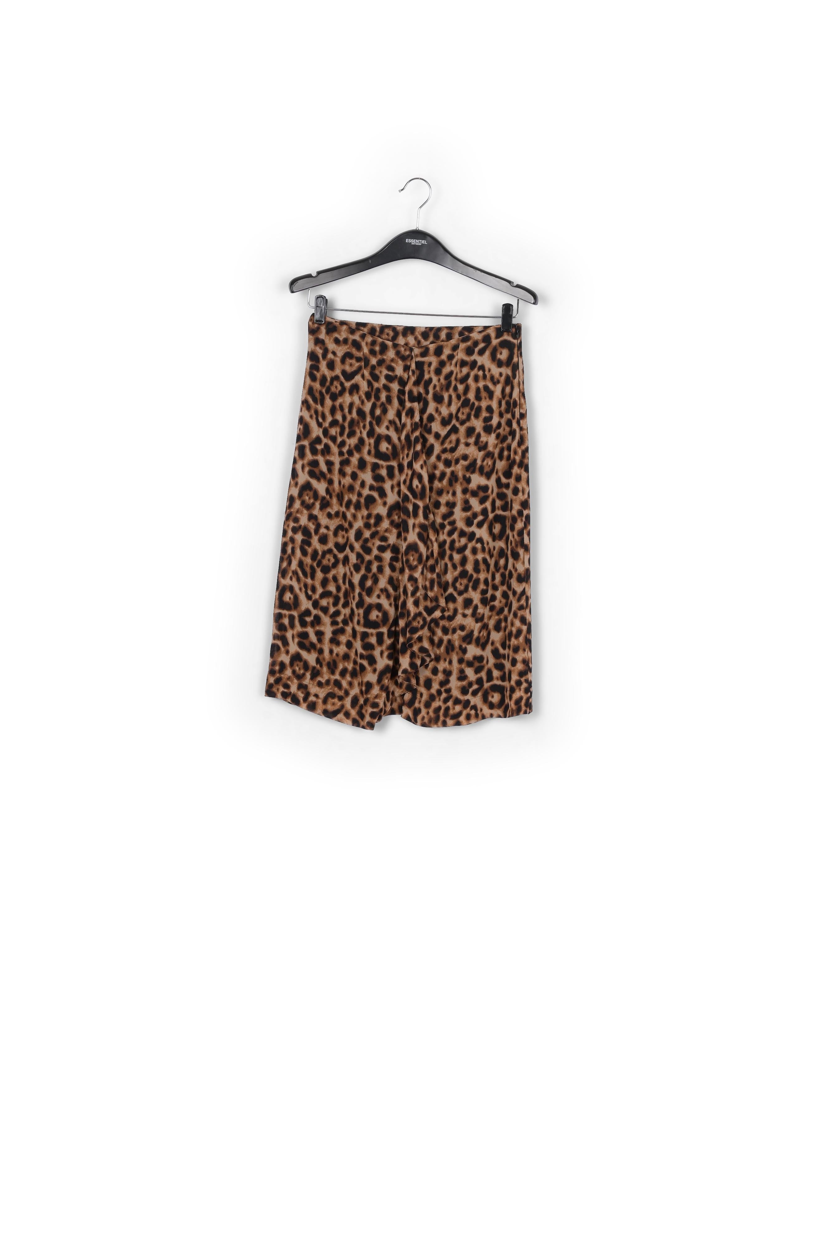 Leopard print midi skirt RE—SSENTIEL | Essentiel second hand