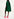 Dark green cotton oversized knee-length shirt dress Faume - seconde main