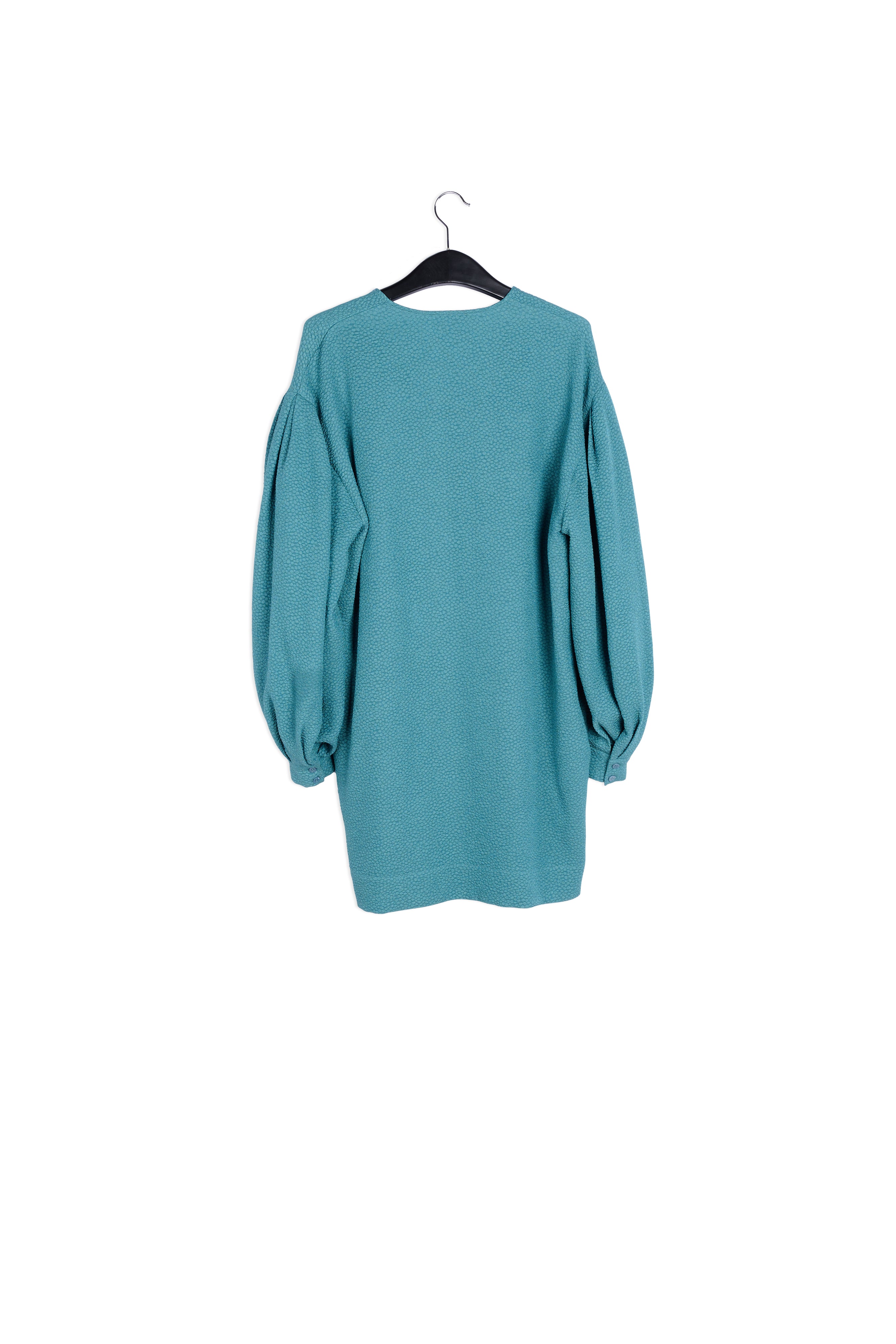 Saliegroene mini-jurk RE—SSENTIEL | Essentiel second hand