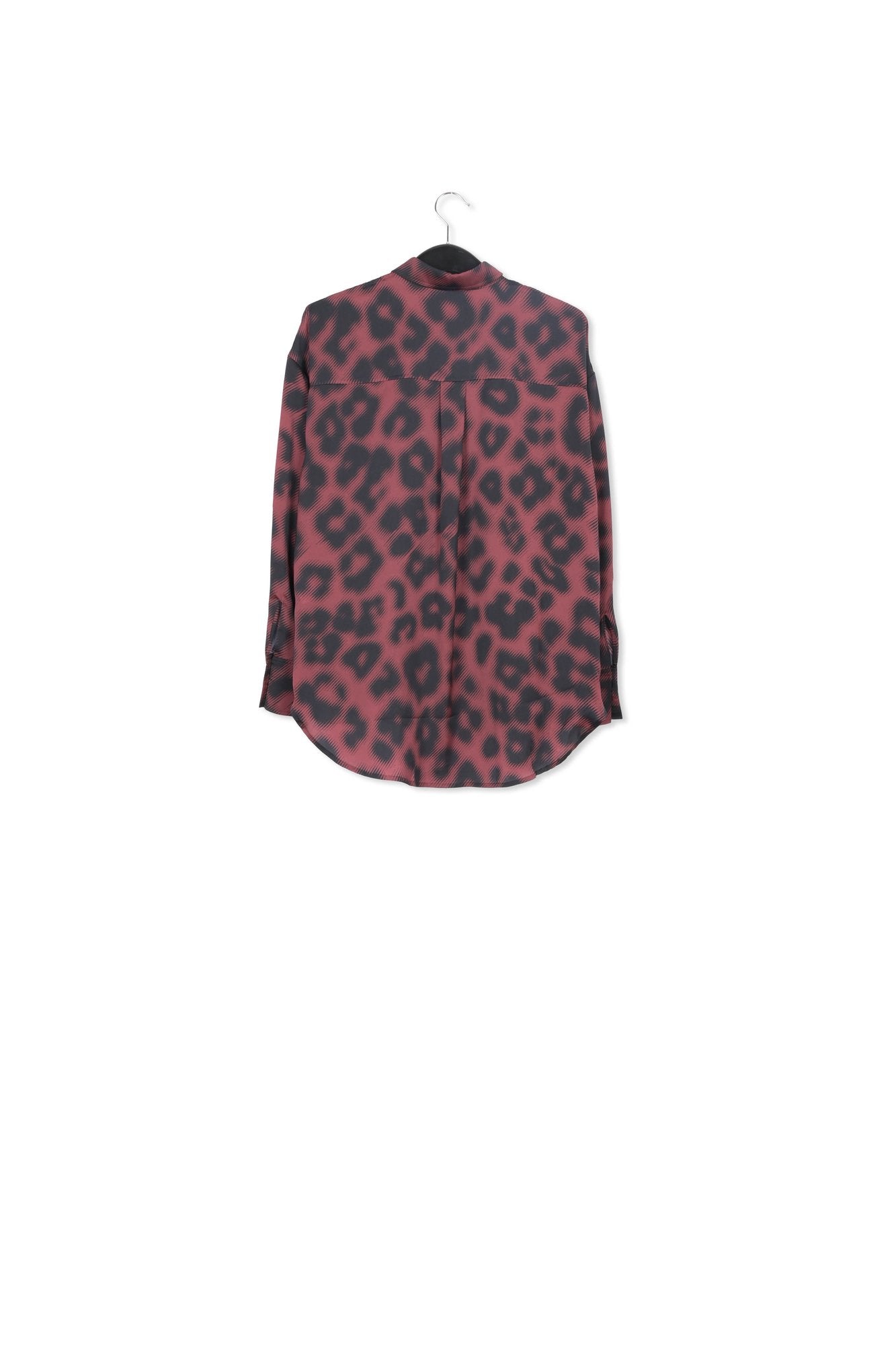 Chemisier marron à imprimé léopard RE—SSENTIEL | Essentiel second hand