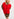Cardigan sans manches en mohair mélangé rouge Faume - seconde main