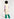 Gebroken witte midilange cardigan zonder mouwen Faume - seconde main