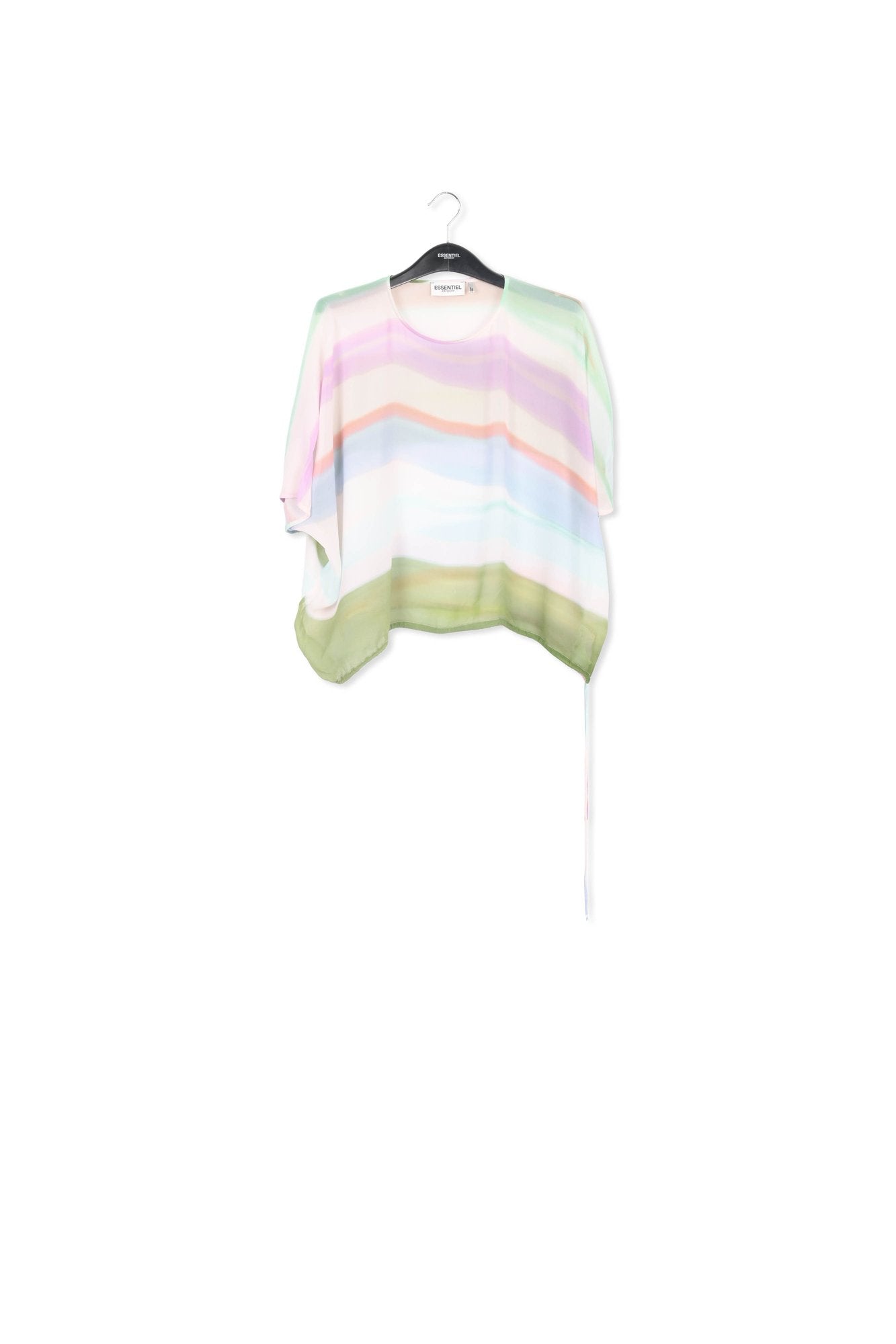 Multicolor voluminous sheer top RE—SSENTIEL | Essentiel second hand
