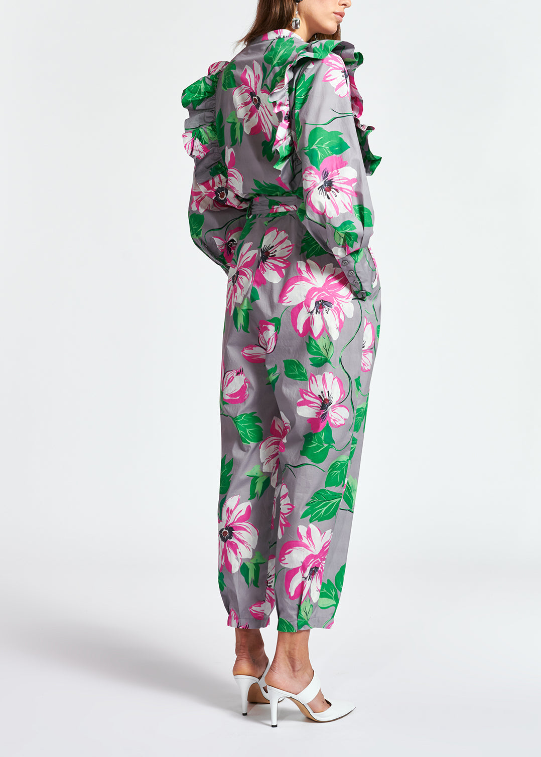 Ruggle sleeve jumpsuit RE—SSENTIEL | Essentiel second hand