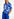 White and blue floral print oversized top Faume - seconde main