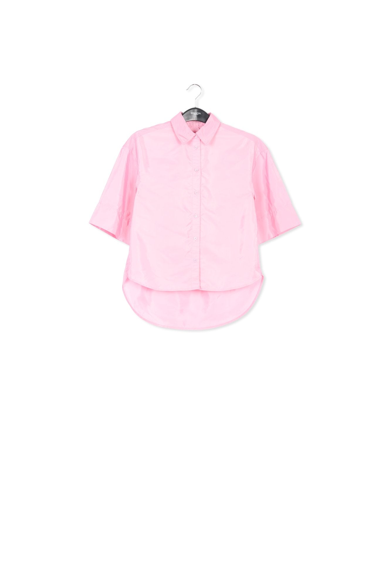 Chemise à rayures rose clair avec nœud RE—SSENTIEL | Essentiel second hand