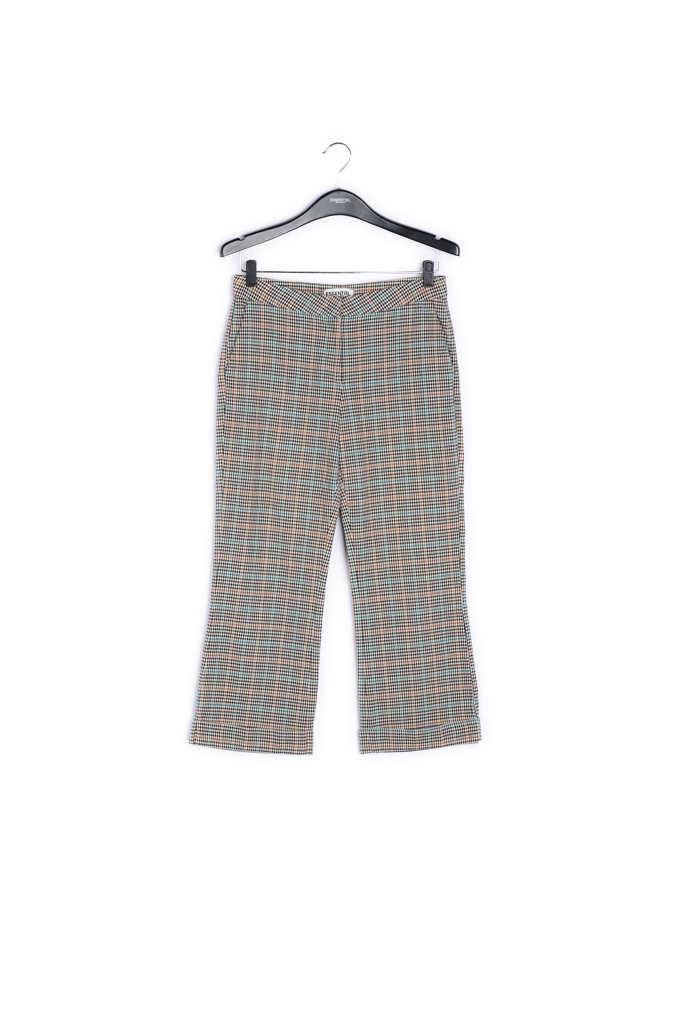 Pantalon 7/8me à carreaux RE—SSENTIEL | Essentiel second hand