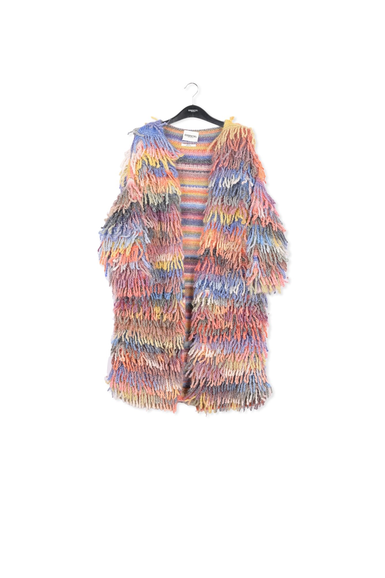 Colorful oversized loop stitch knitwear RE—SSENTIEL | Essentiel second hand