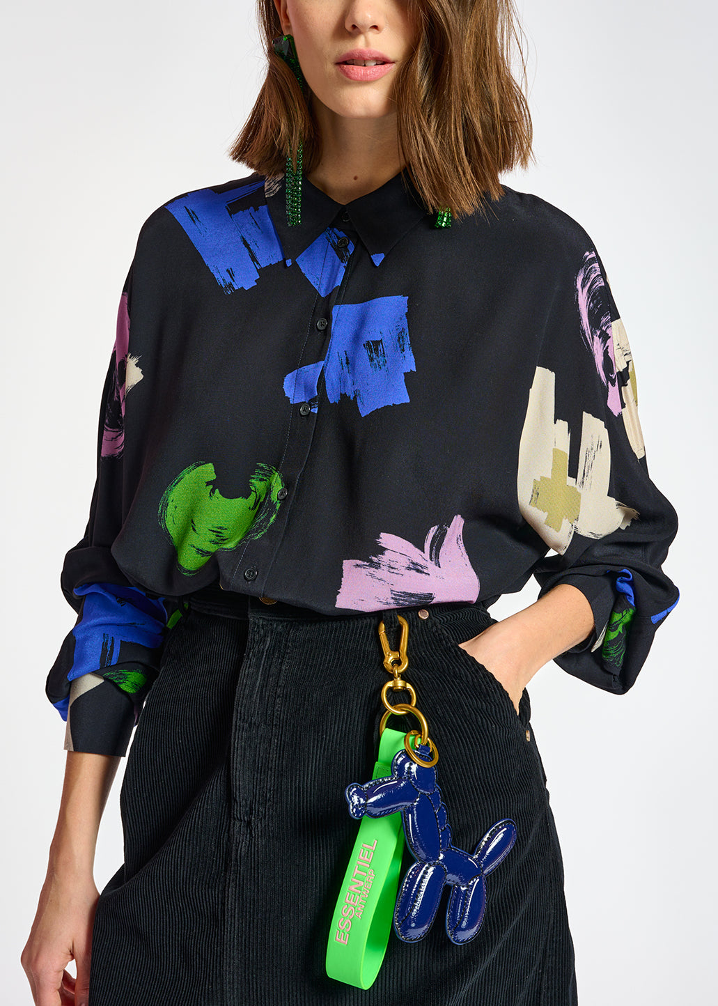 Anchorage oversized shirt RE—SSENTIEL | Essentiel second hand