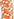 Orange and red flower print side slit skirt Faume - seconde main