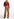 Pantalon à carreaux marron aux jambes larges Faume - seconde main