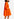 Robe chemise oversize en coton orange Faume - seconde main