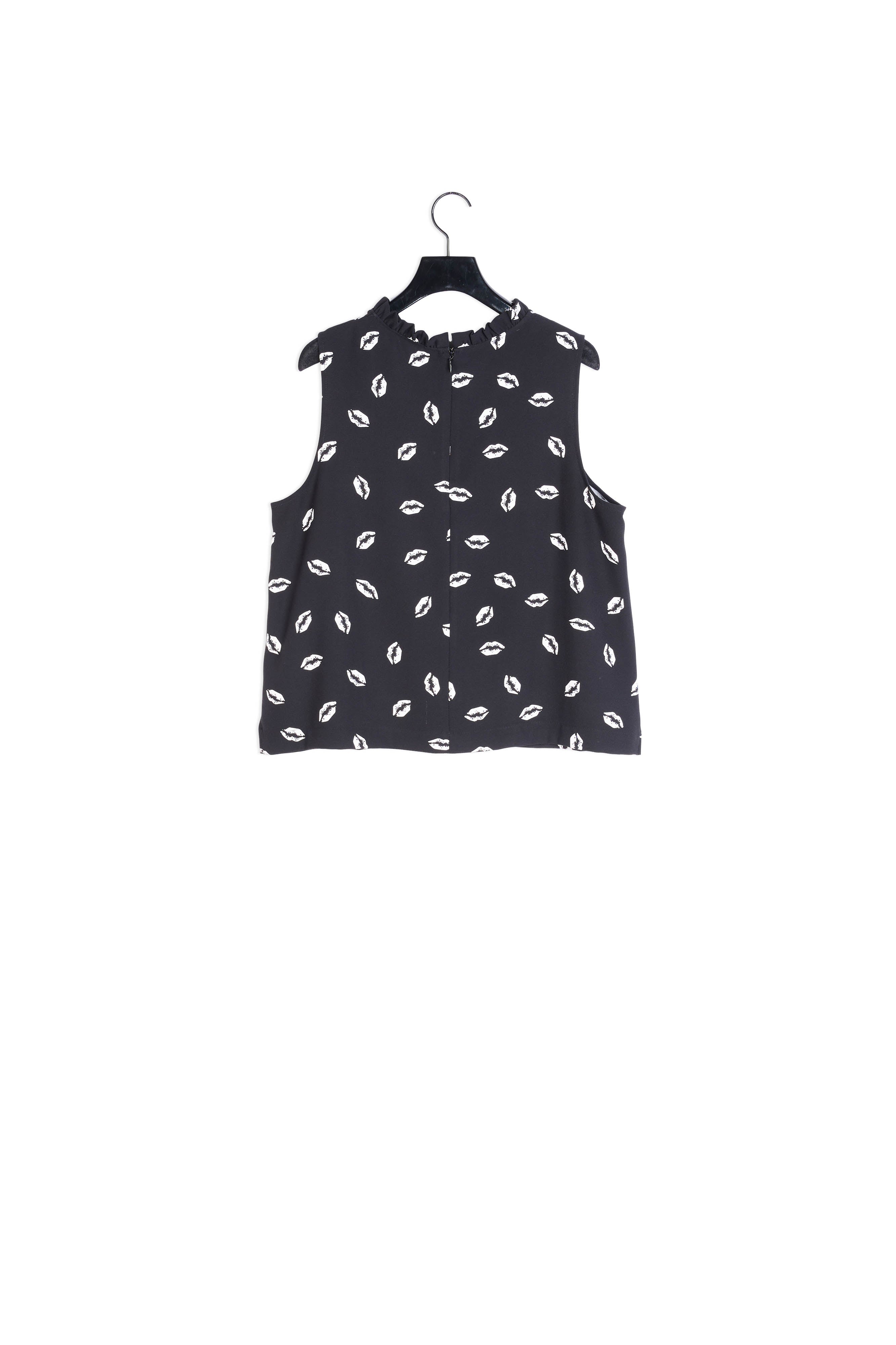 Top Zwart RE—SSENTIEL | Essentiel second hand