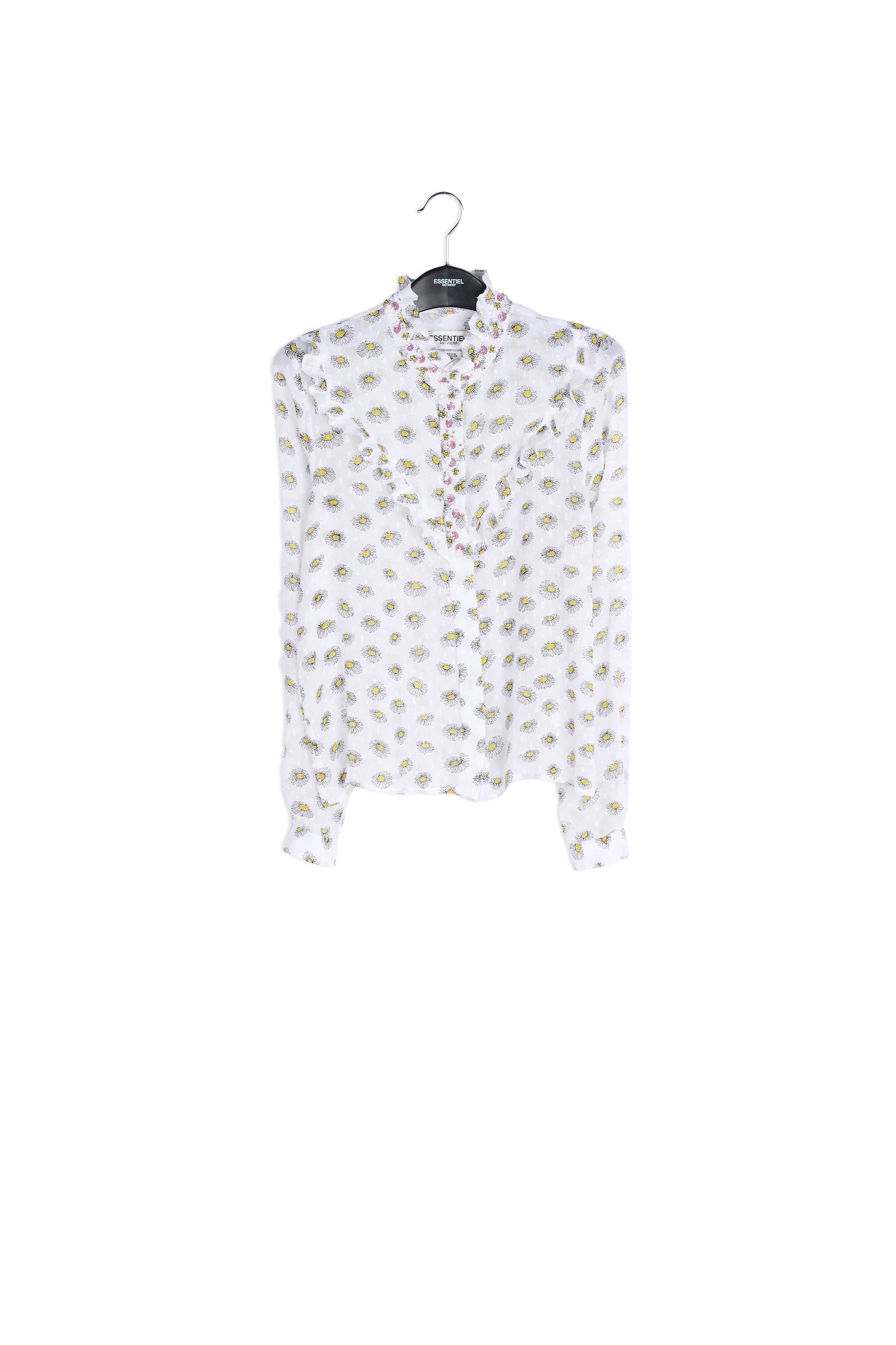 Embroidered print shirt RE—SSENTIEL | Essentiel second hand