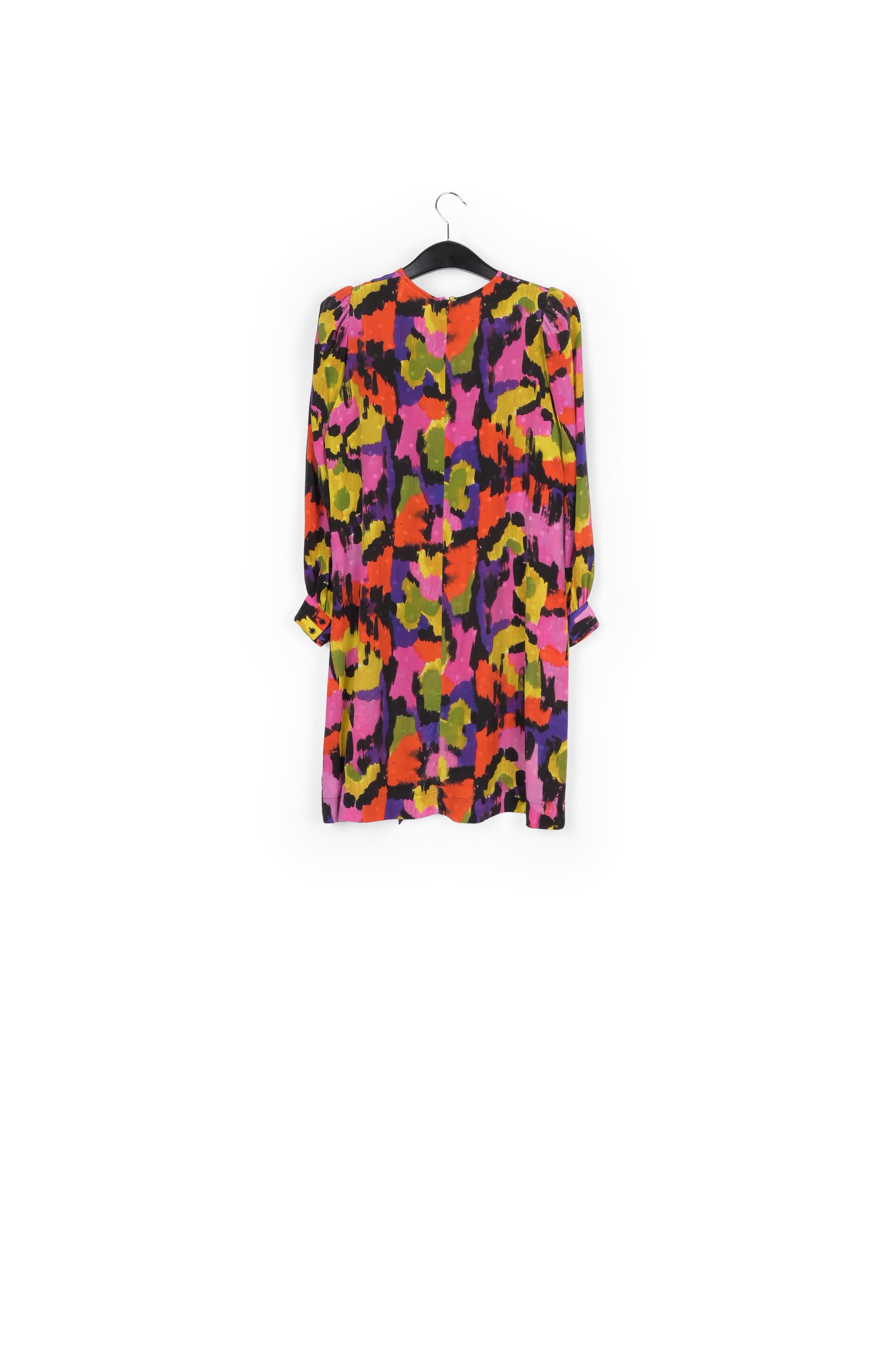 Mini robe en jacquard de soie multicolore RE—SSENTIEL | Essentiel second hand