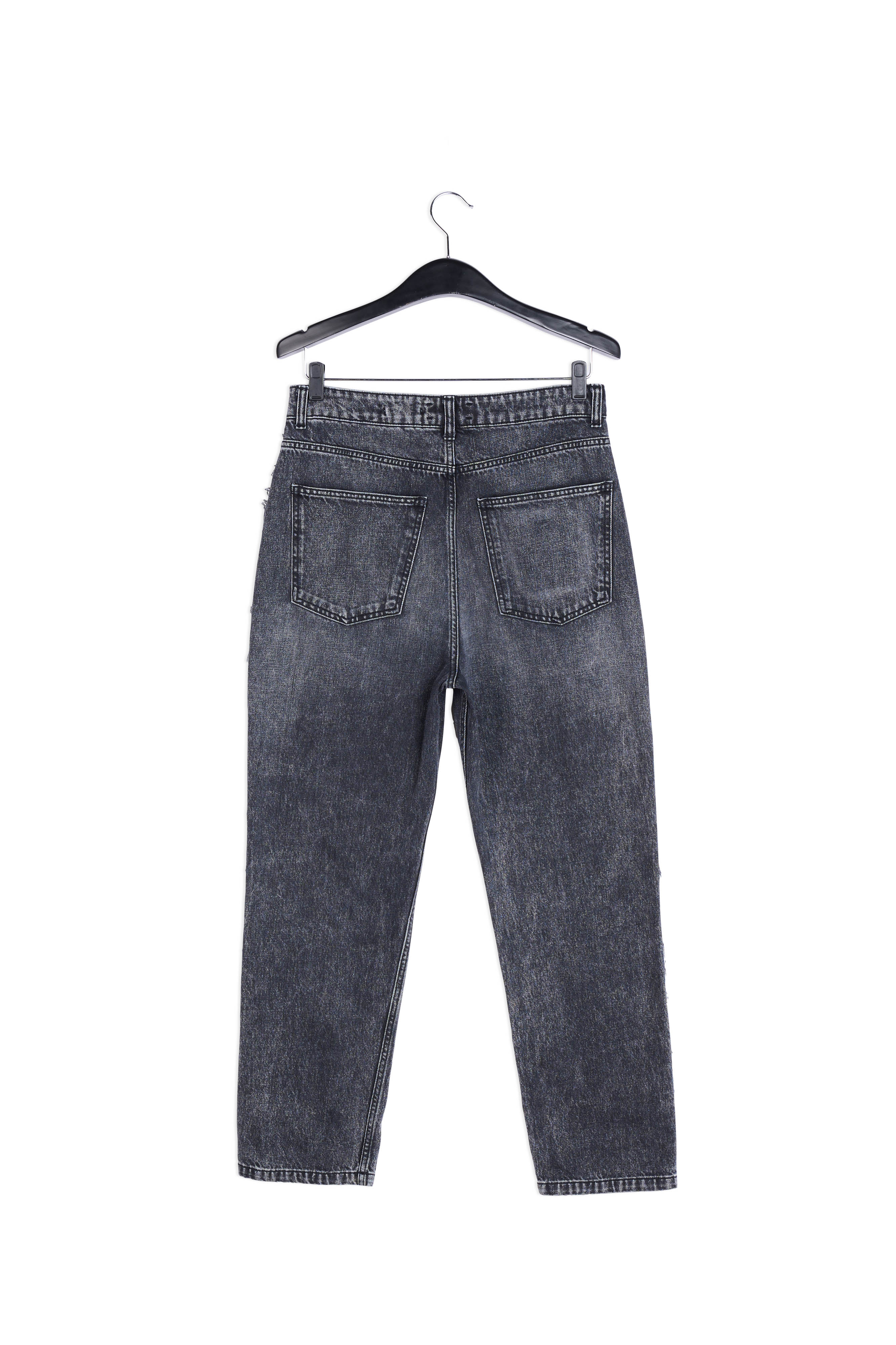 Jean gris foncé aux jambes droites RE—SSENTIEL | Essentiel second hand