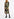 Floral print midi-length dress Faume - seconde main