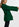 Dark green single-breasted blazer Faume - seconde main