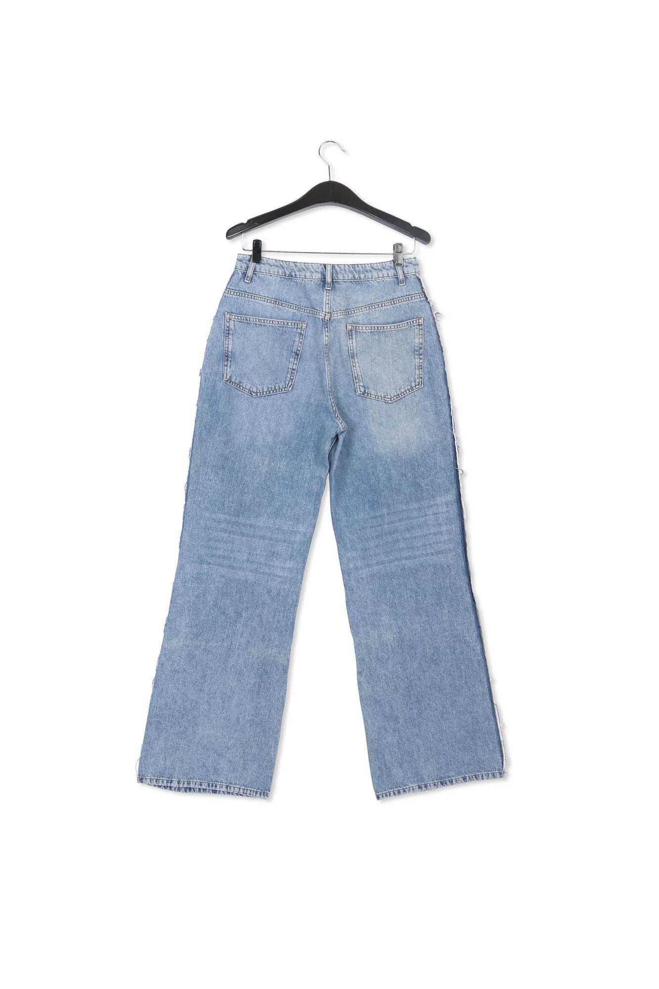 Wide-leg blue jeans RE—SSENTIEL | Essentiel second hand