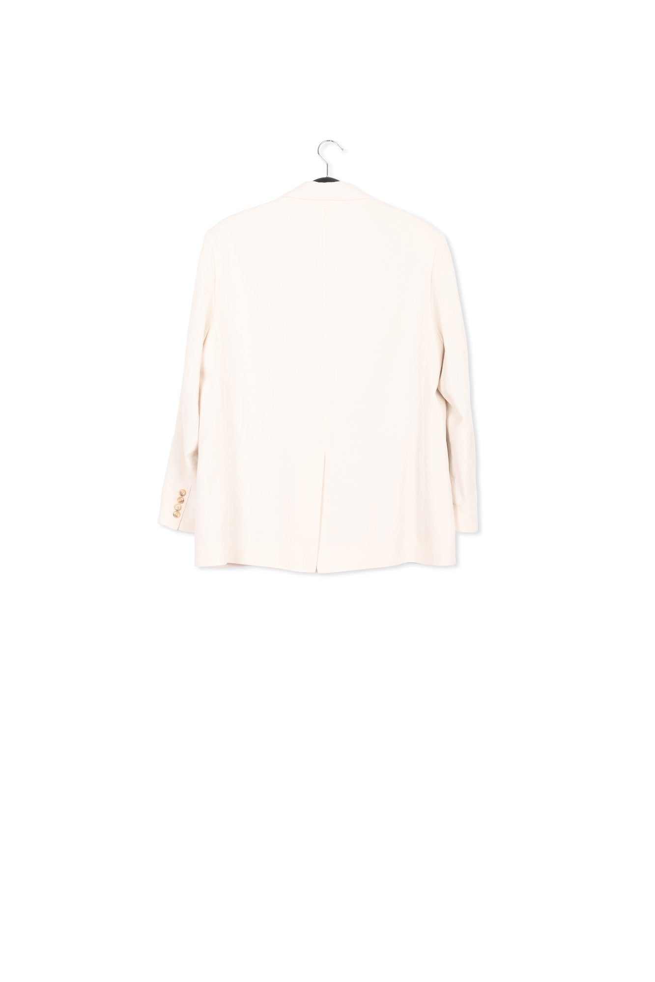 Blazer oversize en coton écru RE—SSENTIEL | Essentiel second hand