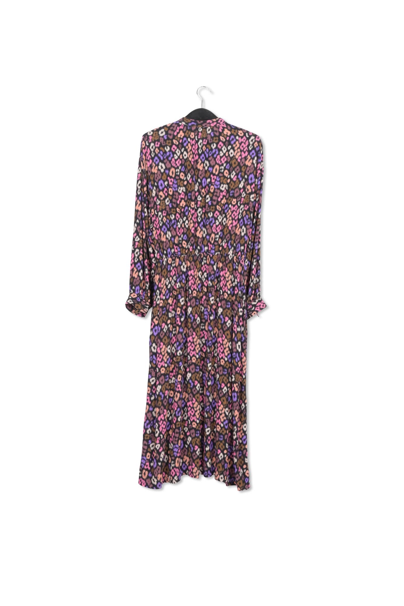 Multicolor abstract print midi-length dress RE—SSENTIEL | Essentiel second hand