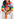 Multicolor graphic intarsia-knitted sweater Faume - seconde main