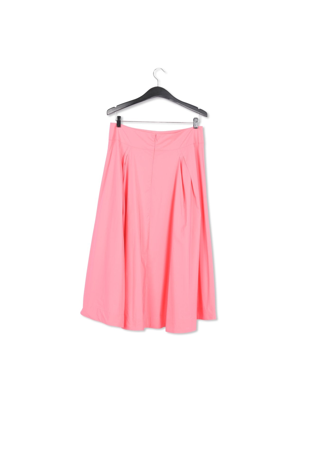 Pink pleated midi skirt RE—SSENTIEL | Essentiel second hand