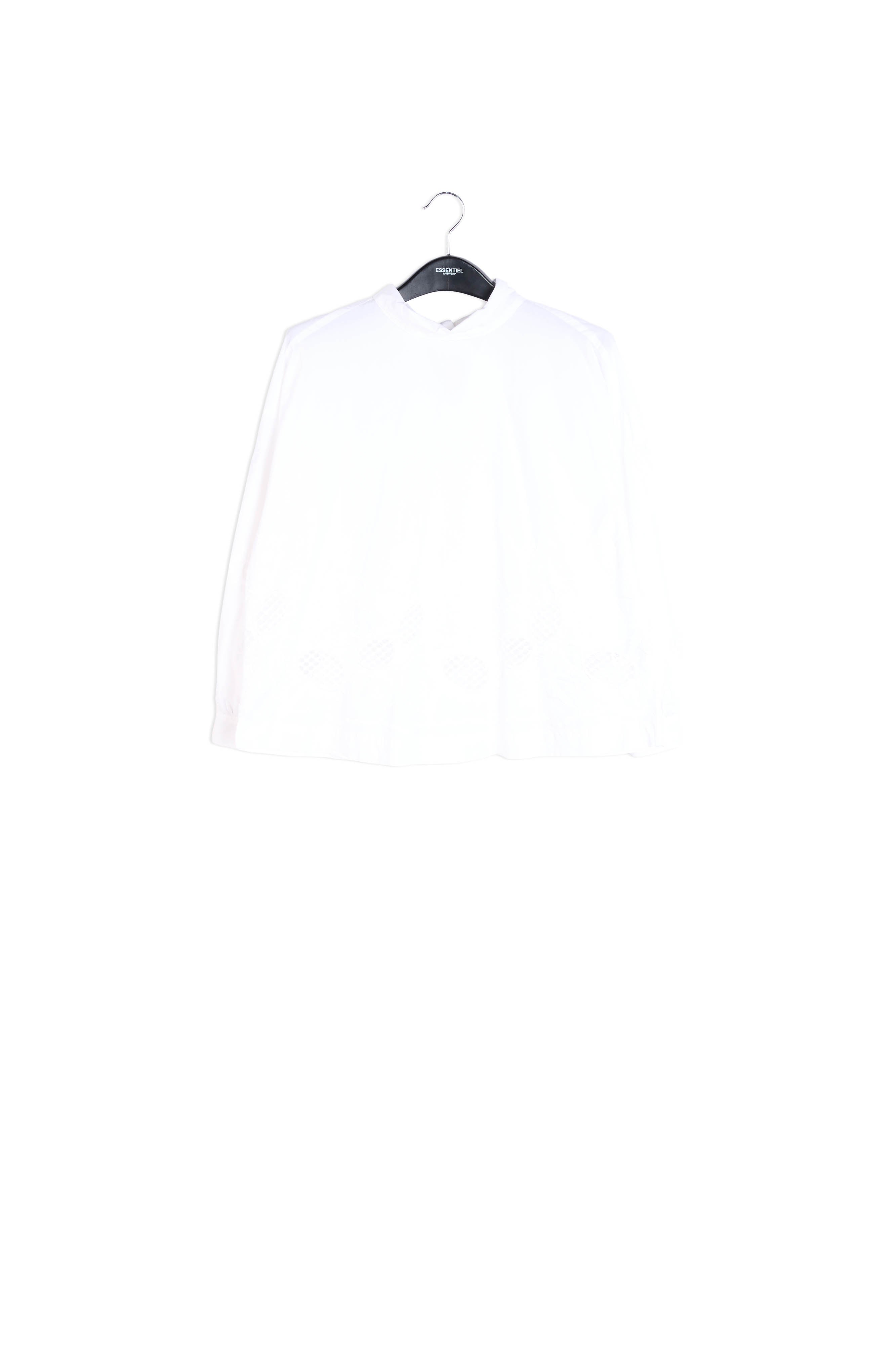 Large white shirt with embroidery RE—SSENTIEL | Essentiel second hand