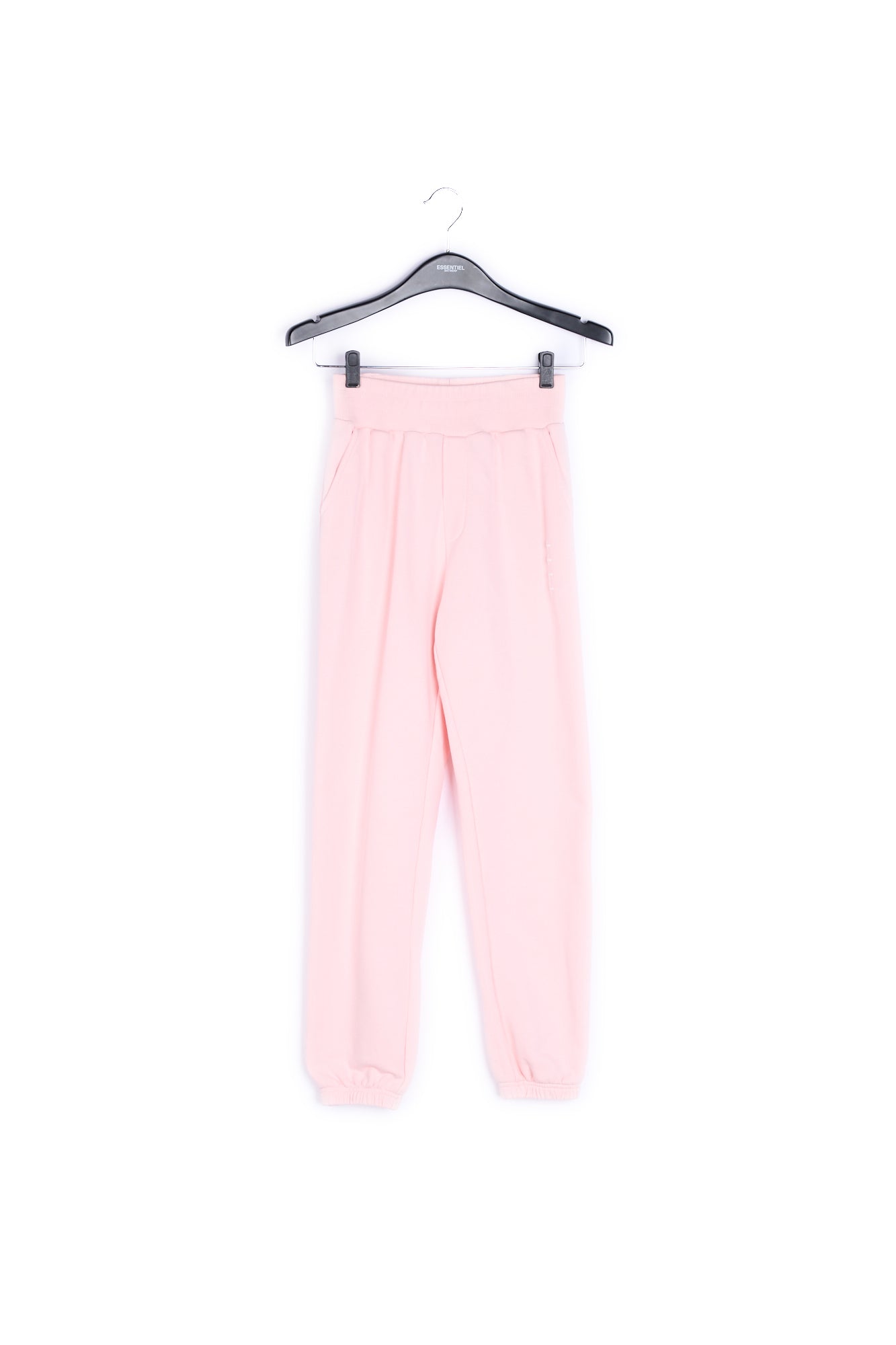Off-white organic cotton-jersey sweatpants RE—SSENTIEL | Essentiel second hand