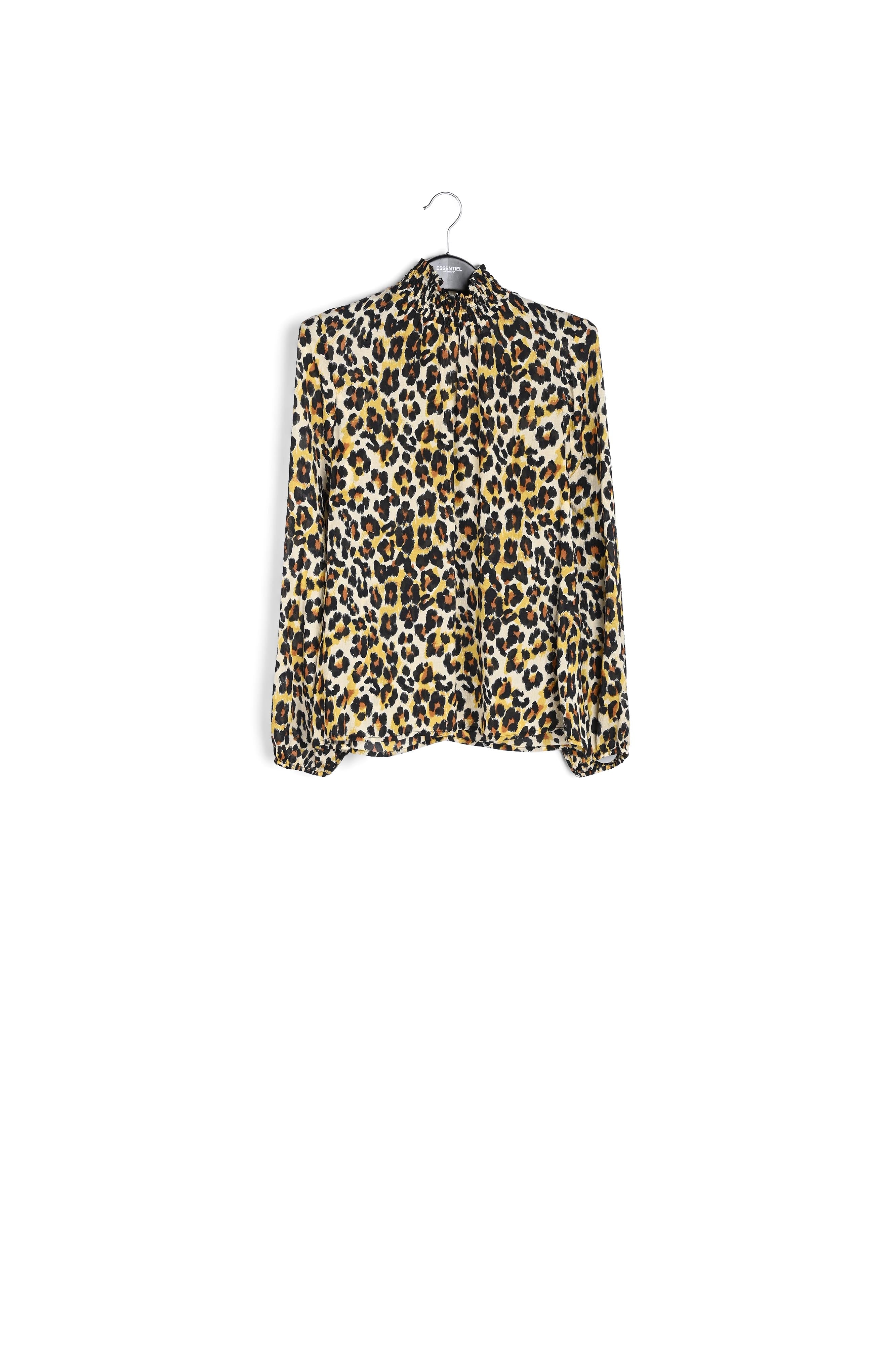 Leopard-print loose-fit top RE—SSENTIEL | Essentiel second hand