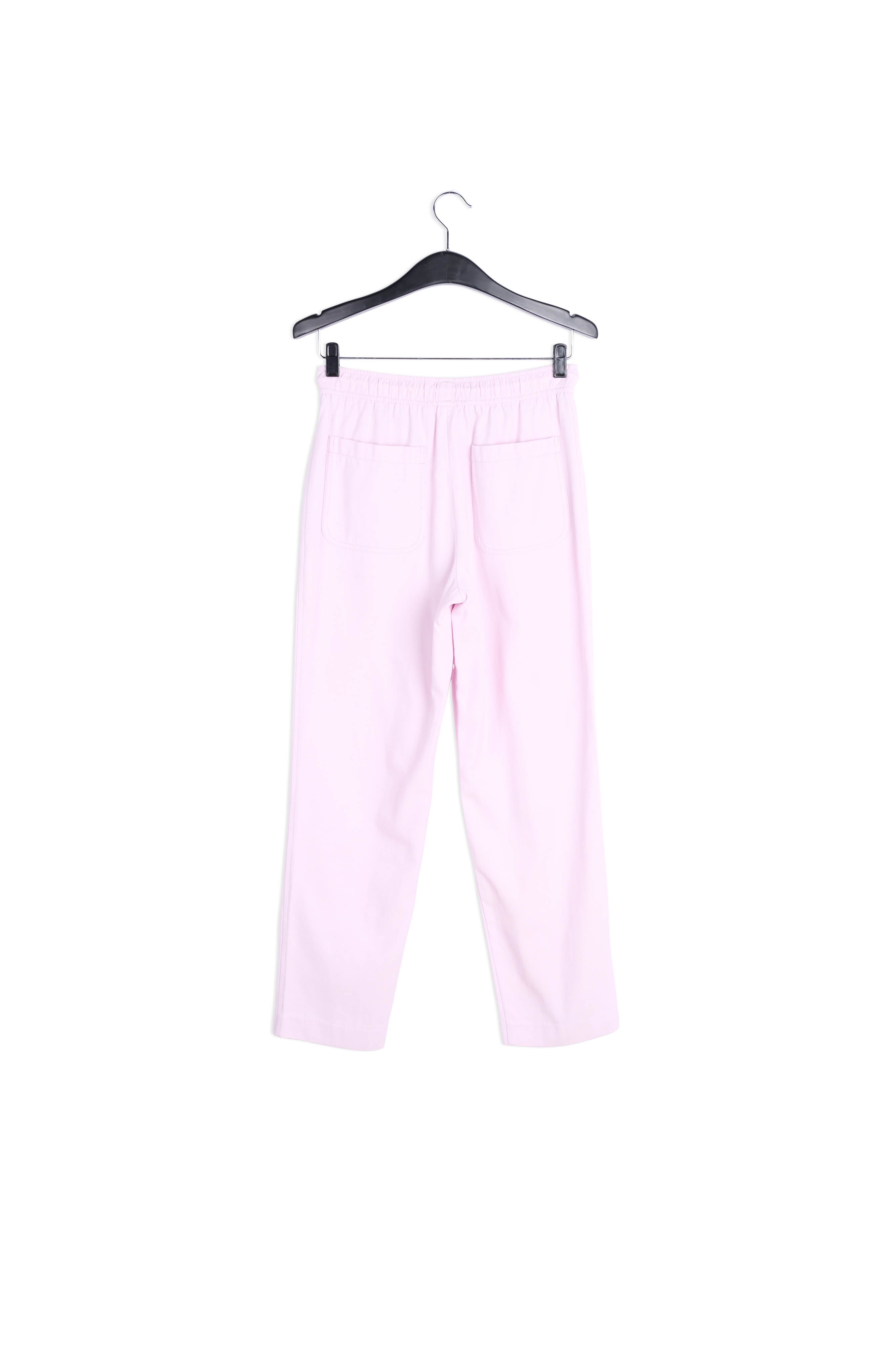Pantalon fuselé en coton lilas RE—SSENTIEL | Essentiel second hand