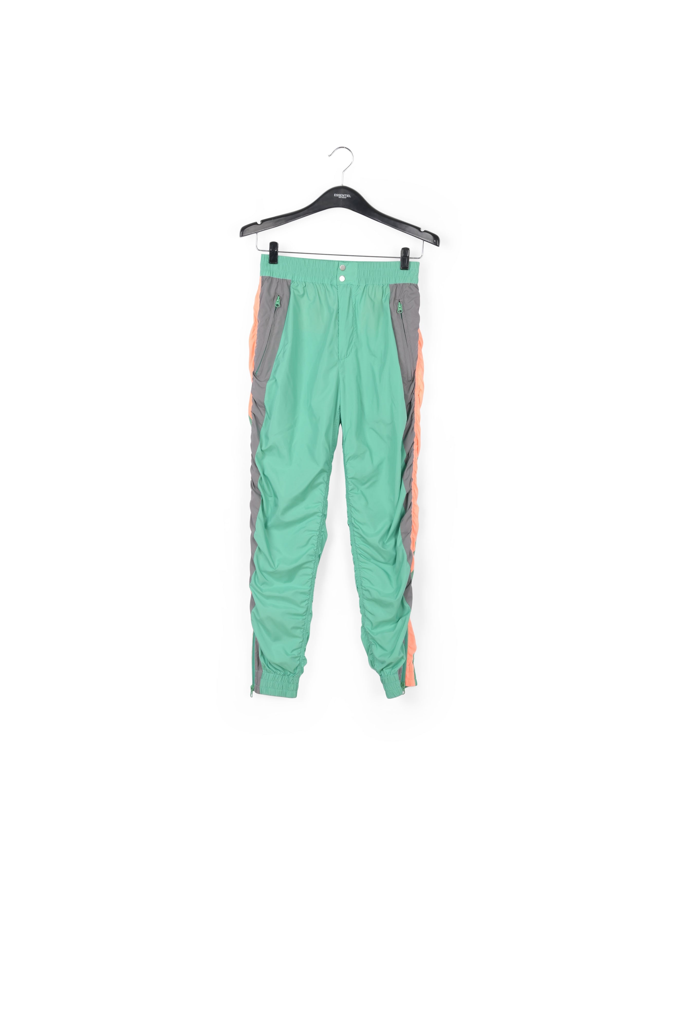 Green, grey and peach track pants RE—SSENTIEL | Essentiel second hand