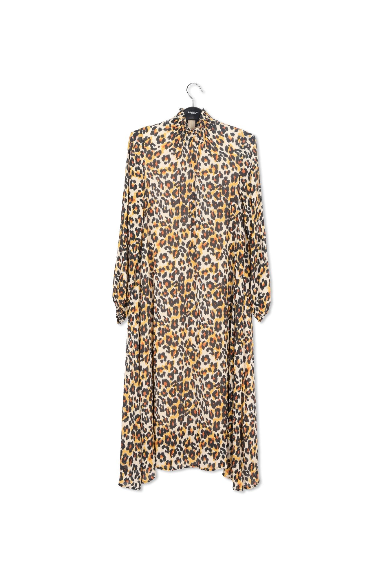 Robe midi à imprimé léopard RE—SSENTIEL | Essentiel second hand