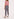 Off-white and navy blue zebra-print denim cargo pants Faume - seconde main