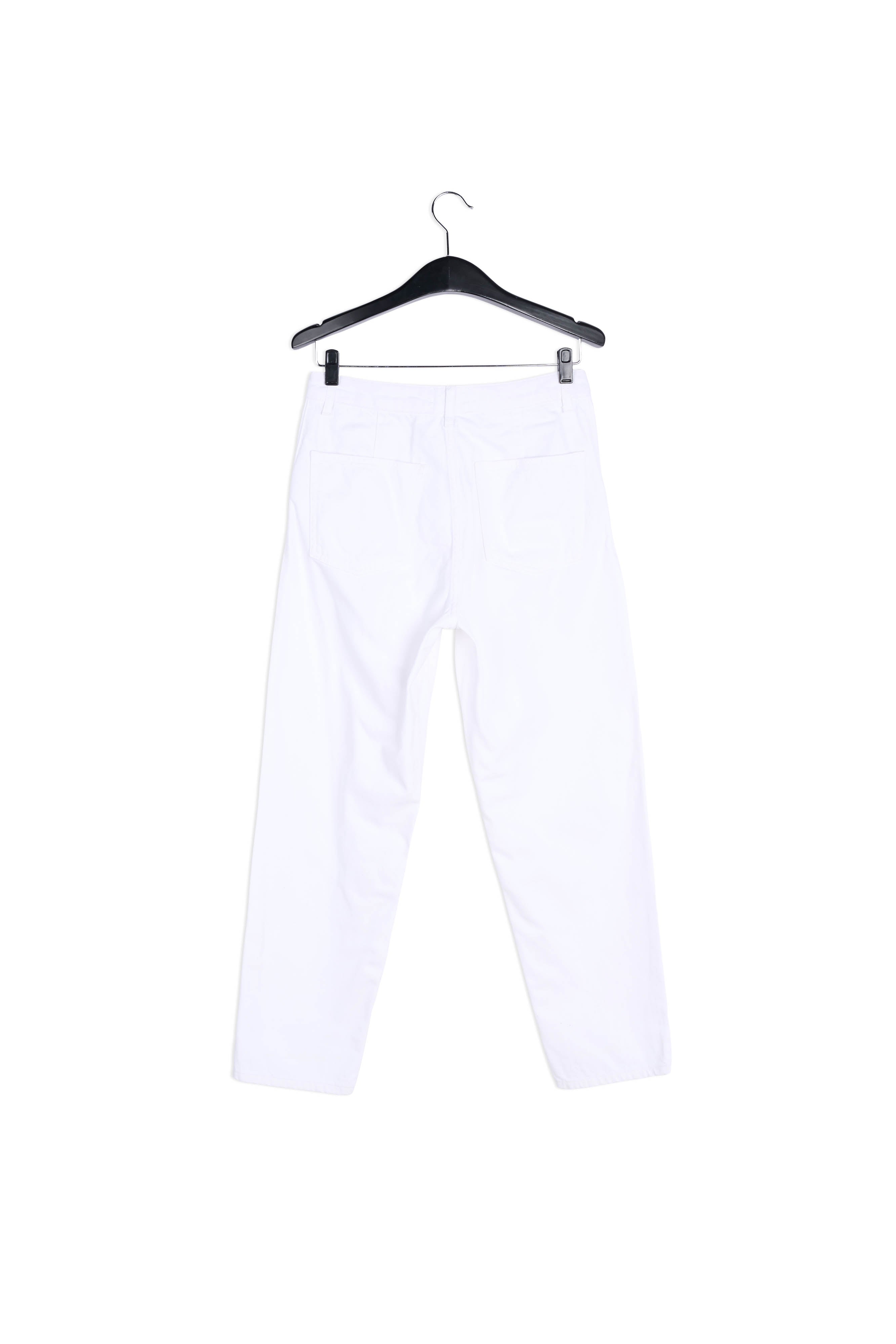 Gebroken witte jeans met hoge taille RE—SSENTIEL | Essentiel second hand