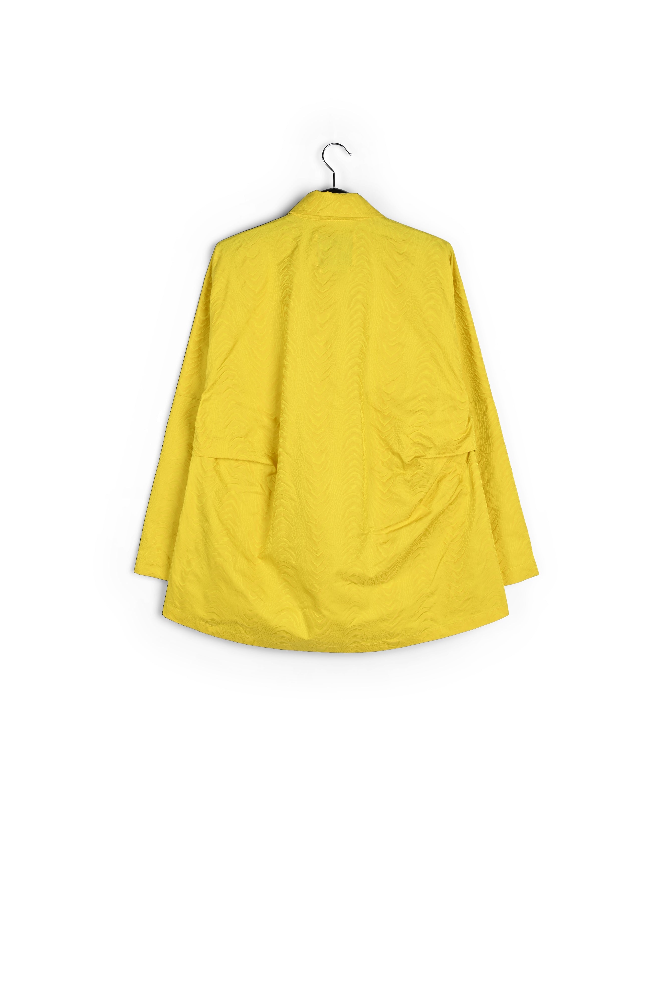 Yellow jacquard jacket RE—SSENTIEL | Essentiel second hand